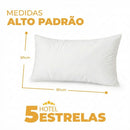 SonhoPleno™ Travesseiro Premium Pluma de Ganso - Conforto de Hotel 5 Estrelas (LEVE ATÉ 6 E ECONOMIZE)