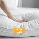 SonhoPleno™ Travesseiro Premium Pluma de Ganso - Conforto de Hotel 5 Estrelas (LEVE ATÉ 6 E ECONOMIZE)