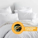 SonhoPleno™ Travesseiro Premium Pluma de Ganso - Conforto de Hotel 5 Estrelas (LEVE ATÉ 6 E ECONOMIZE)