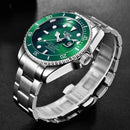 Relógio Vendare Lige - Green Submariner