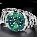 Relógio Vendare Lige - Green Submariner